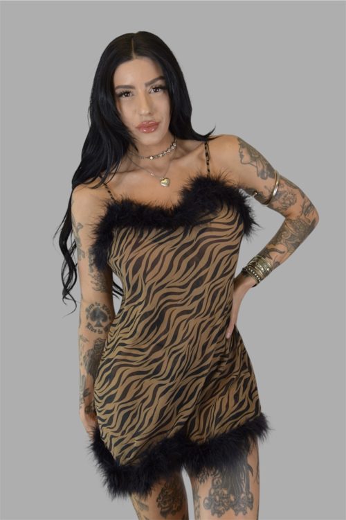 'Foxy' Vintage Dress (Ready To Ship)