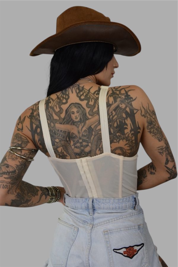 'Walk The Line' Vintage Top (Ready To Ship) - Image 2
