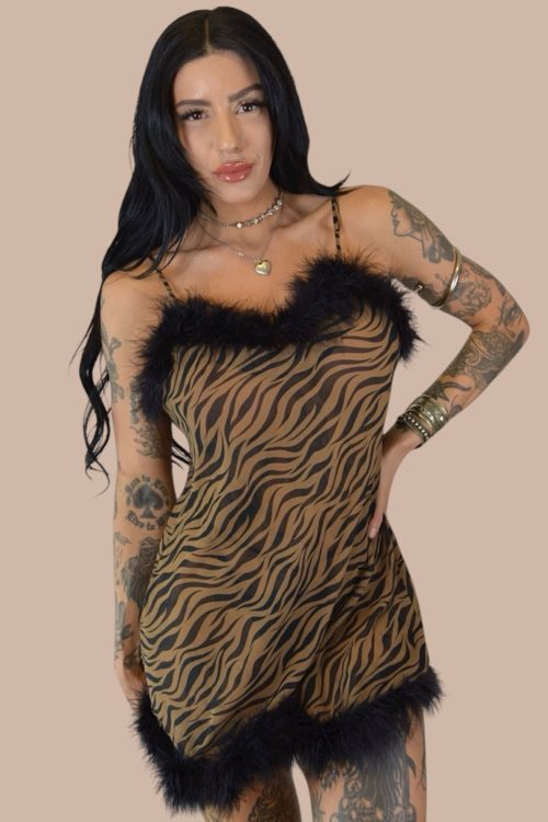 'Foxy' Vintage Dress (Ready To Ship)